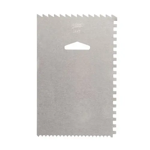 Ateco Four-Sided Aluminum Decorating Comb & Smoother 1