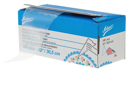 Ateco High-Grip Disposable Decorating Bags – 100-Pack 1