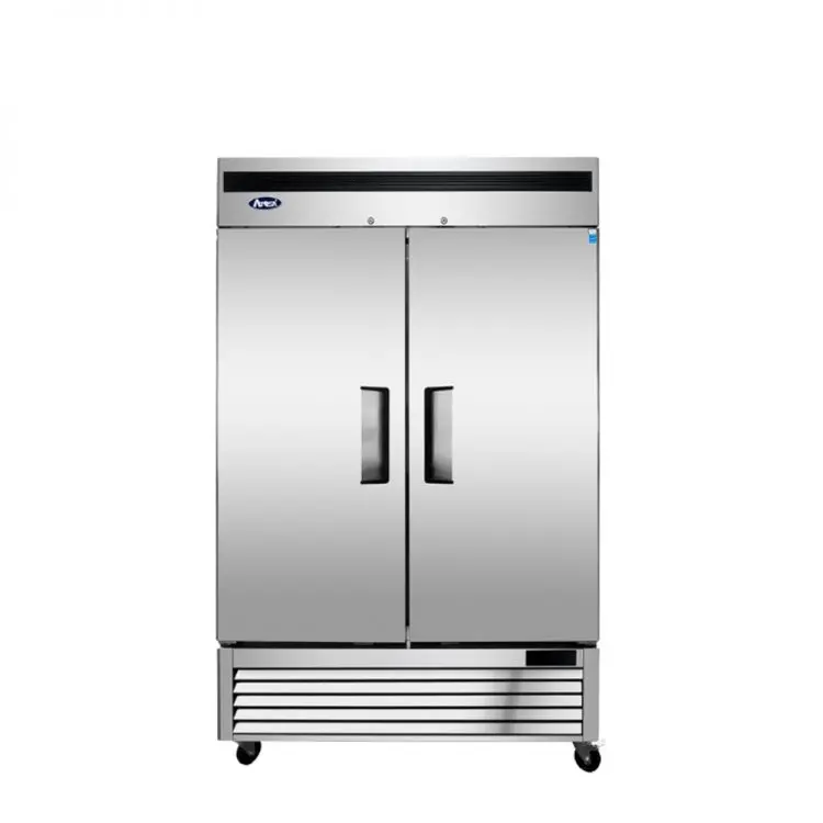Atosa Mbf8503Gr Bottom-Mount Reach-In Freezer – 55" Dual-Door, Stainless Construction 1