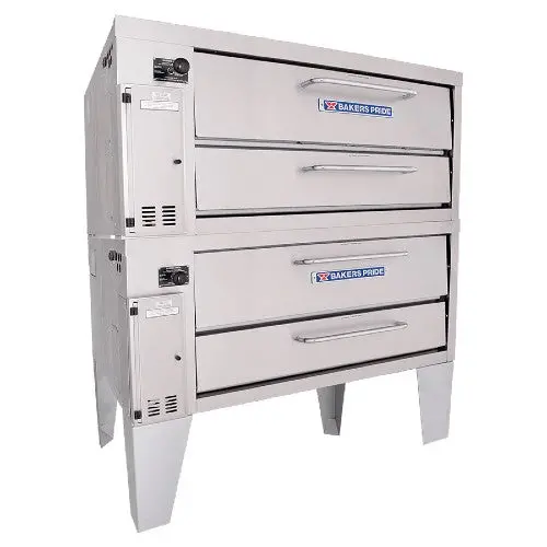 Baker'S Pride 152 Gas Pizza Oven – Double 36" Decks, Professional Deck Configuration 1