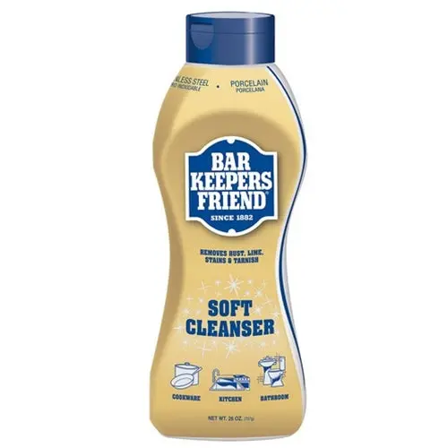 Bar Keepers Friend Soft Cleanser – 26 Oz Gentle Yet Effective Powdered Cleaner 1
