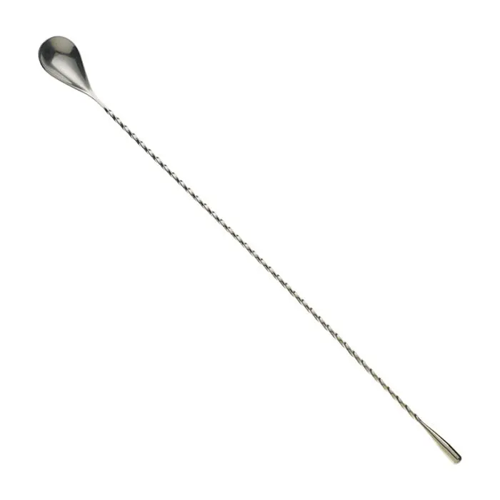 Barfly By Mercer 15.75" Classic Stainless Steel Bar Spoon (M37013) 1