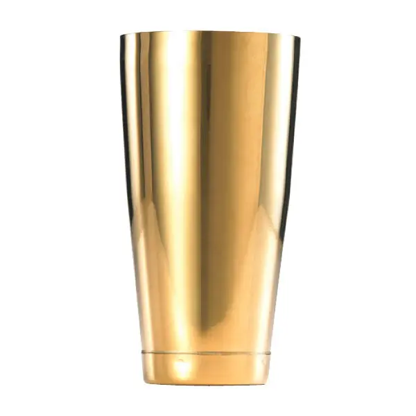 Barfly By Mercer 28 Oz Gold-Plated Stainless Steel Cocktail Shaker (M37008Gd) 1