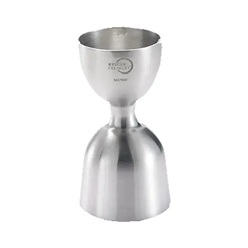 Barfly By Mercer Straight-Rim Bell Jigger – Polished Stainless Steel, Dual-Ounce Pour 1