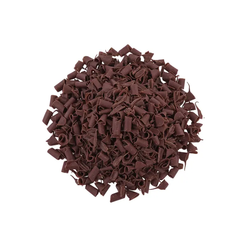 Barlo Dark Blossom Curls – 1 Kg Rich Chocolate Decorative Shreds 1