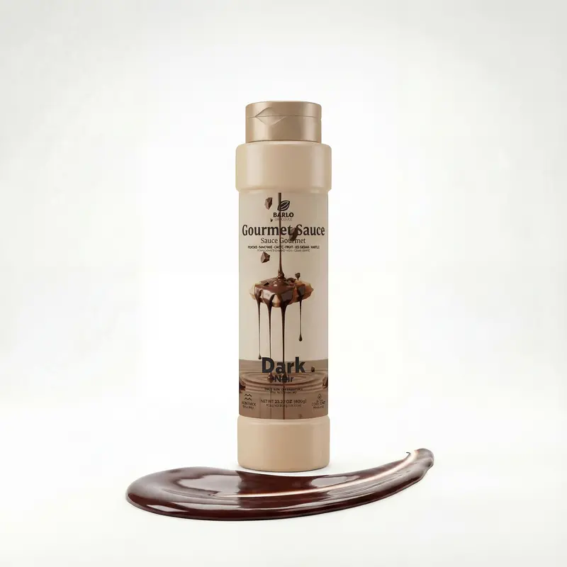 Barlo Dark Gourmet Chocolate Sauce – 800G Jar 1