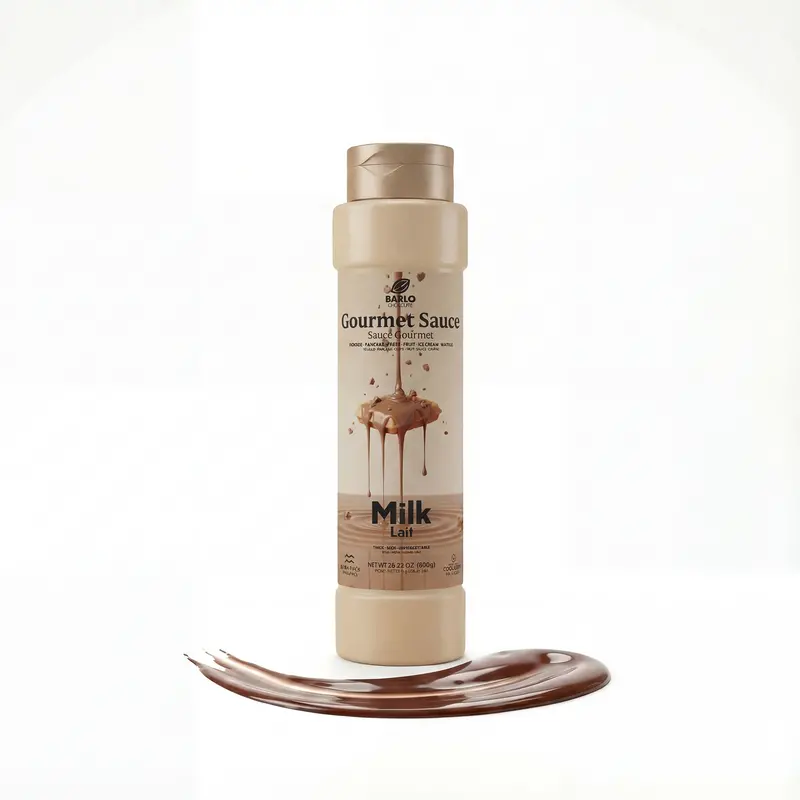 Barlo Milky Chocolate Sauce – 800G Gourmet Spread 1