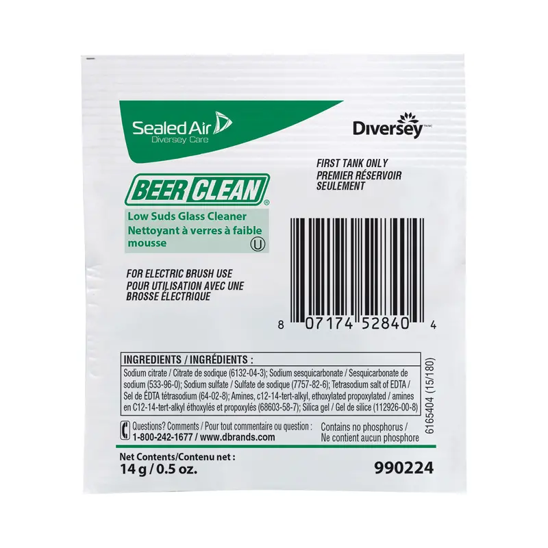 Beer Clean Glass Cleaner – Concentrated Formula, Case Of 100 Bottles 1
