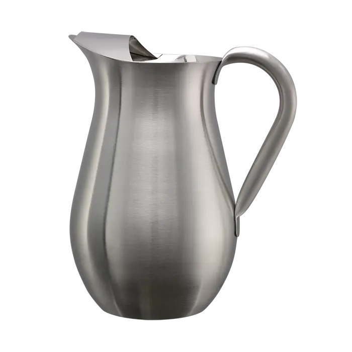 Bell-Shaped 2 L Stainless Steel Pitcher With Ice Guard By Service Ideas 1