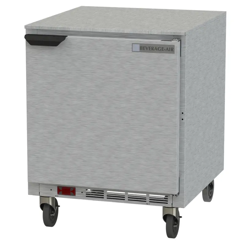 Beverage-Air Ucr27A Undercounter Solid-Door Refrigerator — 27-Inch Energy-Efficient Model 1