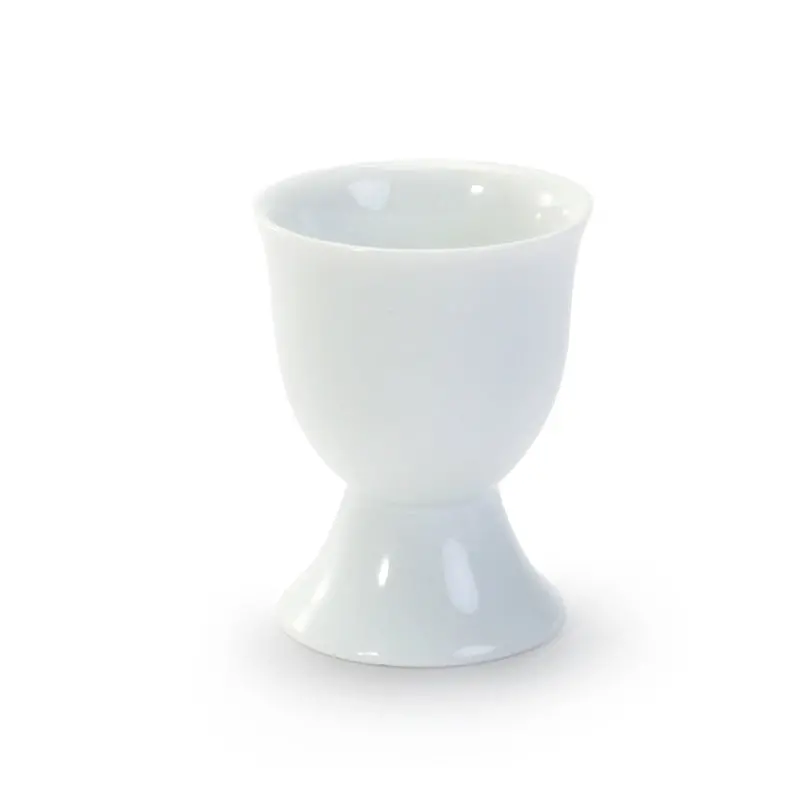 Bia 2.5-Inch White Porcelain Egg Cup – Elegant Breakfast Essential 1