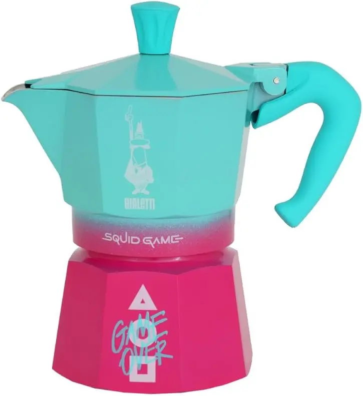 Bialetti Moka Express 3-Cup Stovetop Espresso Maker – Squid Game Edition 1