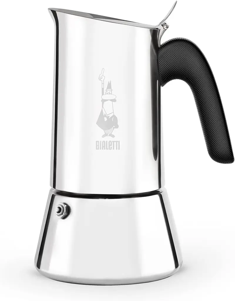 Bialetti Venus 6-Cup Induction-Compatible Stainless Steel Espresso Maker 1