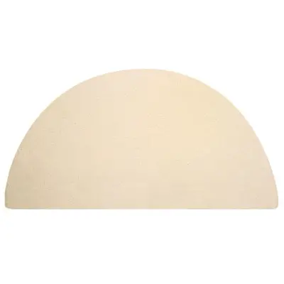 Big Green Egg Extra-Large Half Moon Baking Stone For Artisan Breads And Pizzas – Final Sale 1
