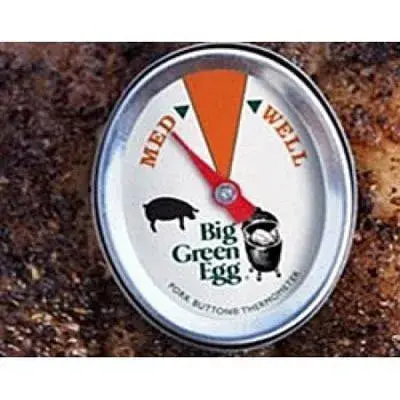 Big Green Egg Pork-Specific Button Thermometer For Precise Doneness Monitoring 1