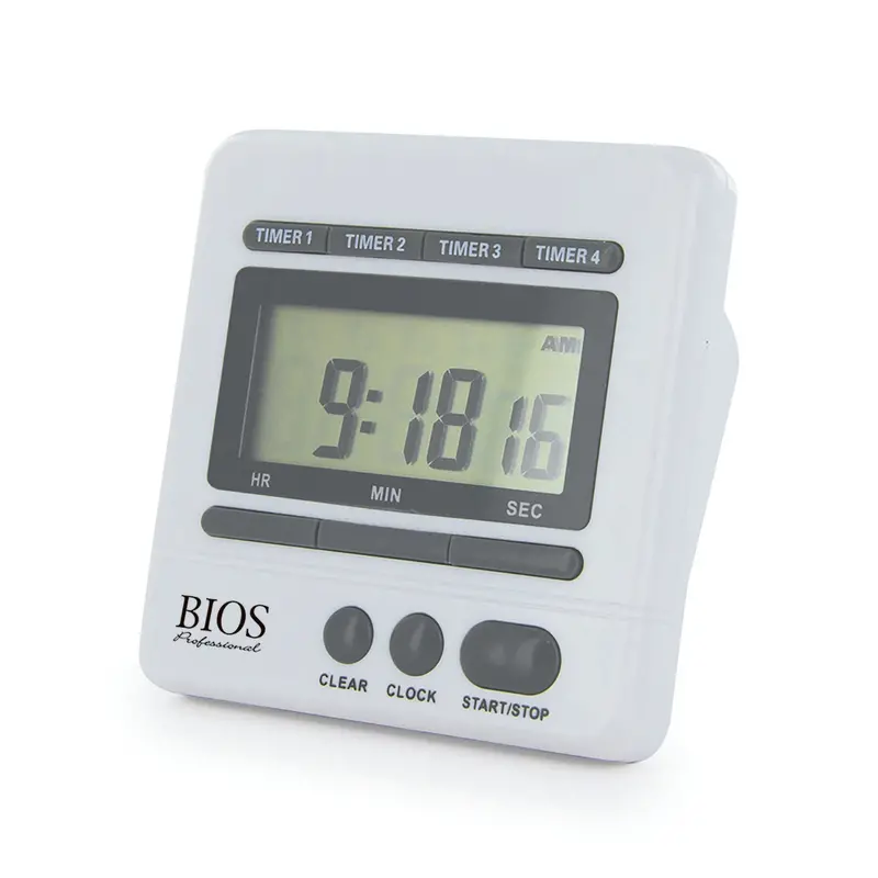 Bios 4-In-1 Multi-Function Kitchen Timer – Countdown, Stopwatch, Alarm, And Interval Modes 1
