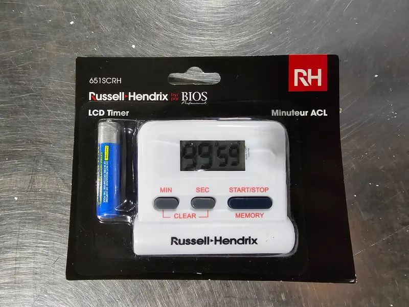 Bios Digital Countdown Timer – Russell Hendrix Logo, Final Sale 1