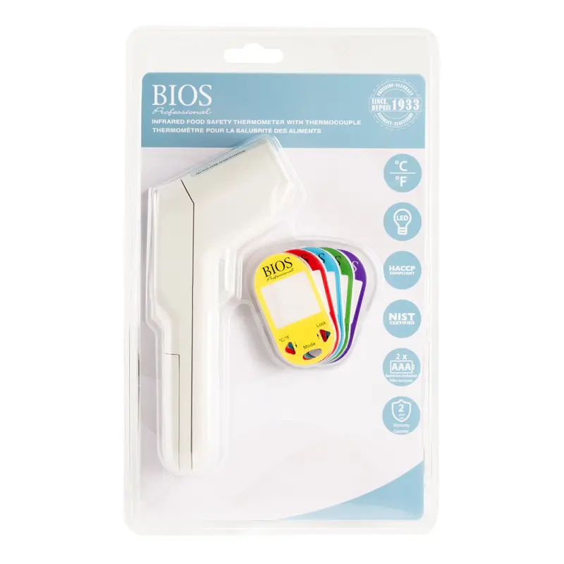 Bios Infrared Food Safety Thermometer – Non-Contact Surface Temperature Measurement 1