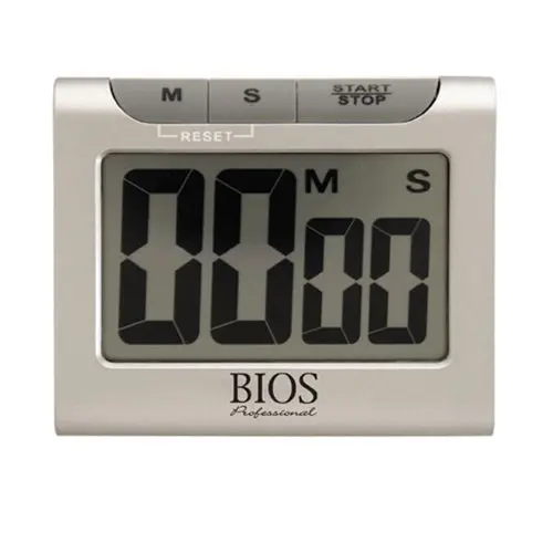 Bios Jumbo Lcd Digital Timer – Large Display For Kitchen Or Lab Use 1