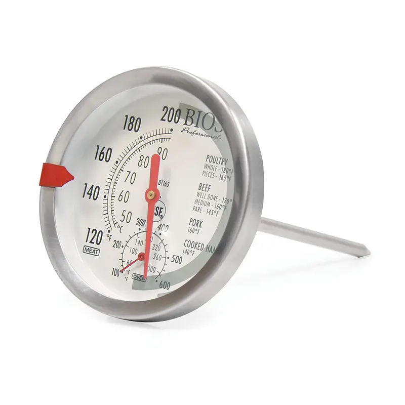 Bios Oven-Safe Dial Thermometer For Meat, Poultry, And Baking – 3-Inch Face 1