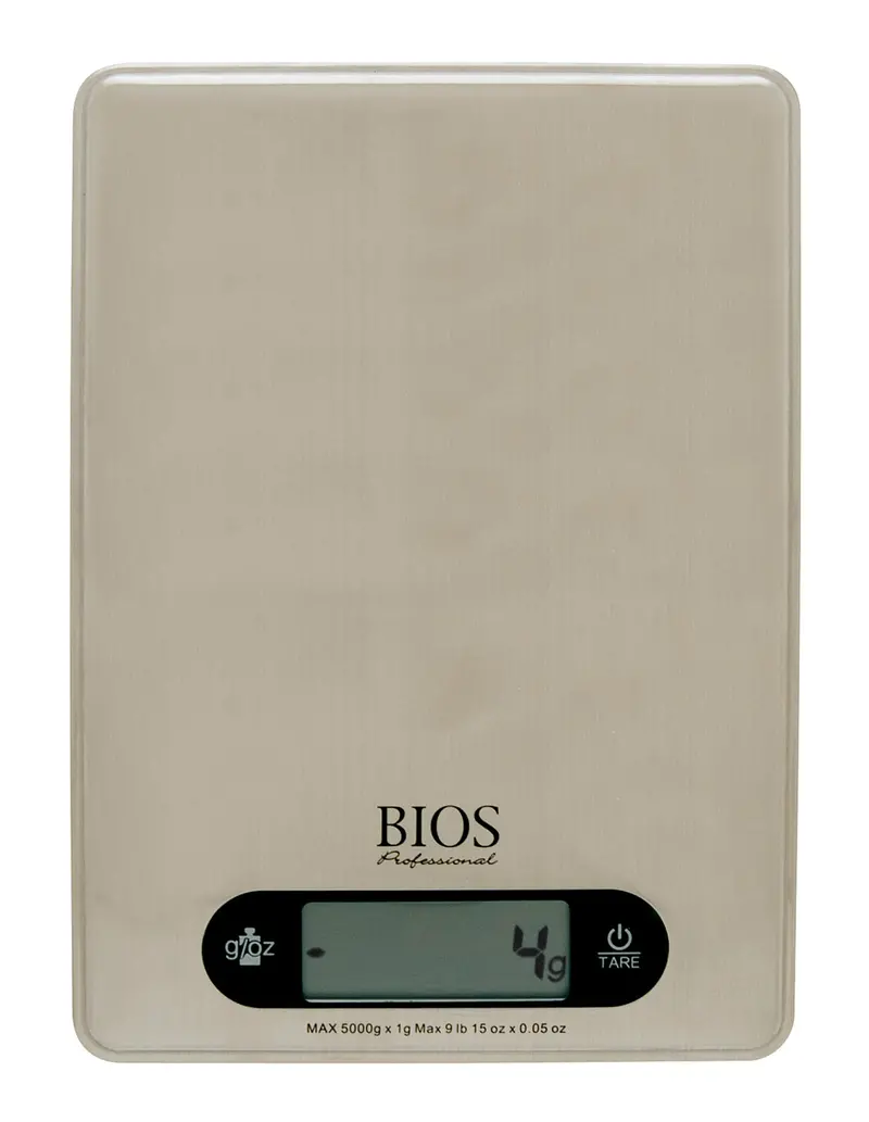 Bios Slim Portion Control Scale – Compact 9-Pound Digital Weighing Scale 1