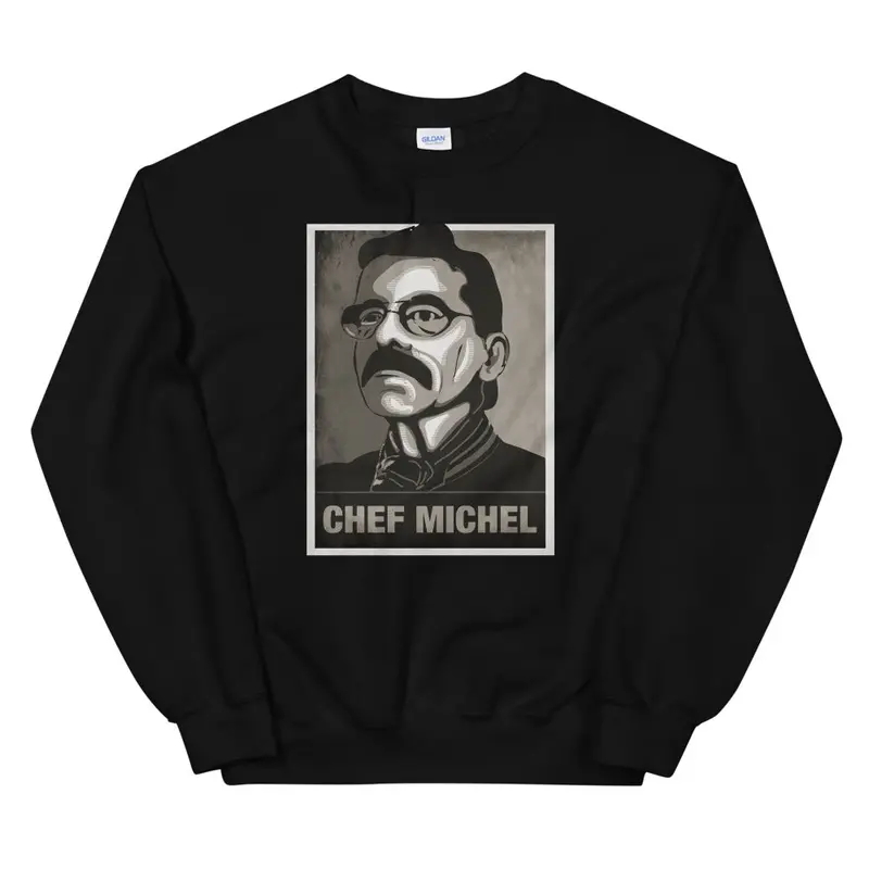 Black-And-White Revolution Sweater – Black 1