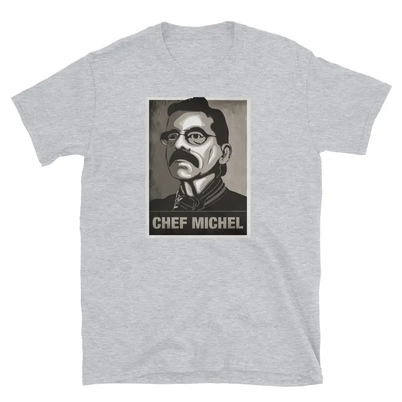 Black-And-White Revolution T-Shirt – Gray 1