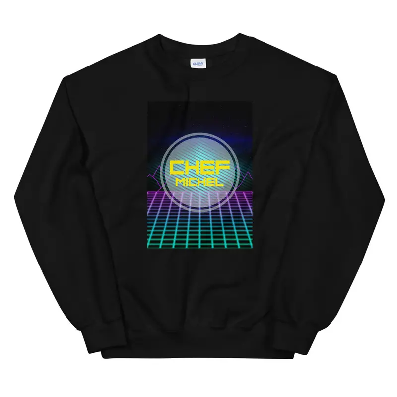 Black "Cyber Chef" Sweater 1