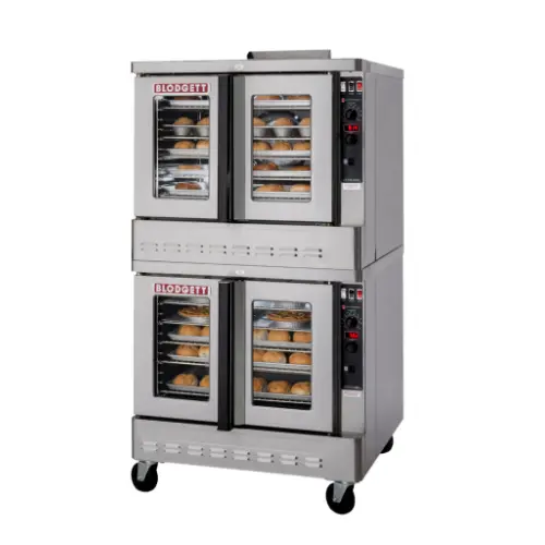 Blodgett Zephaire-200-G-Dbl Gas-Powered Double-Deck Extra-Deep Convection Oven 1