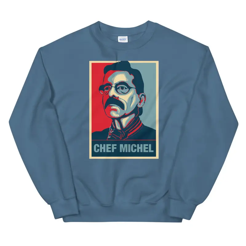 Blue "Culinary Revolution" Sweater 1