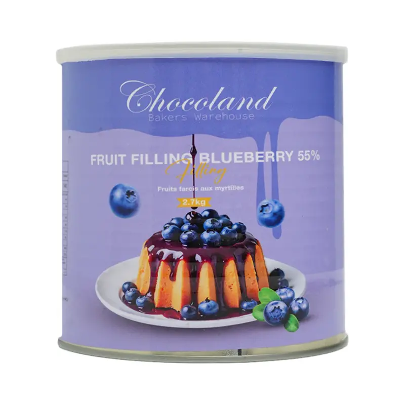 Blueberry Fruit Filling – 2.7 Kg, 55% Fruit Content (Pickup Only) 1