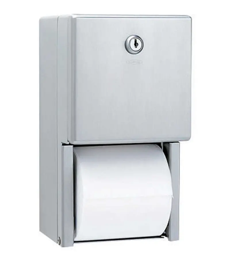 Bobrick B-2888 Classic Two-Roll Toilet Paper Dispenser 1