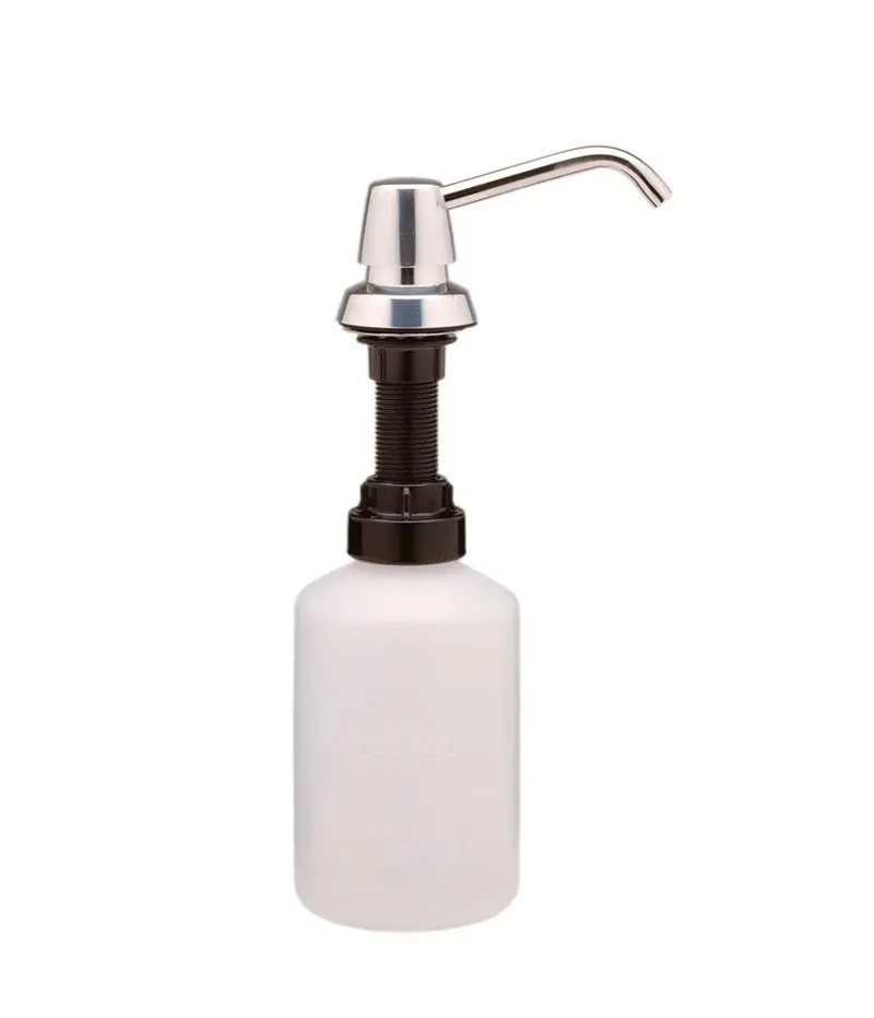 Bobrick B-8221 Counter-Mount Liquid Soap Dispenser – Sleek, Low-Profile Design 1