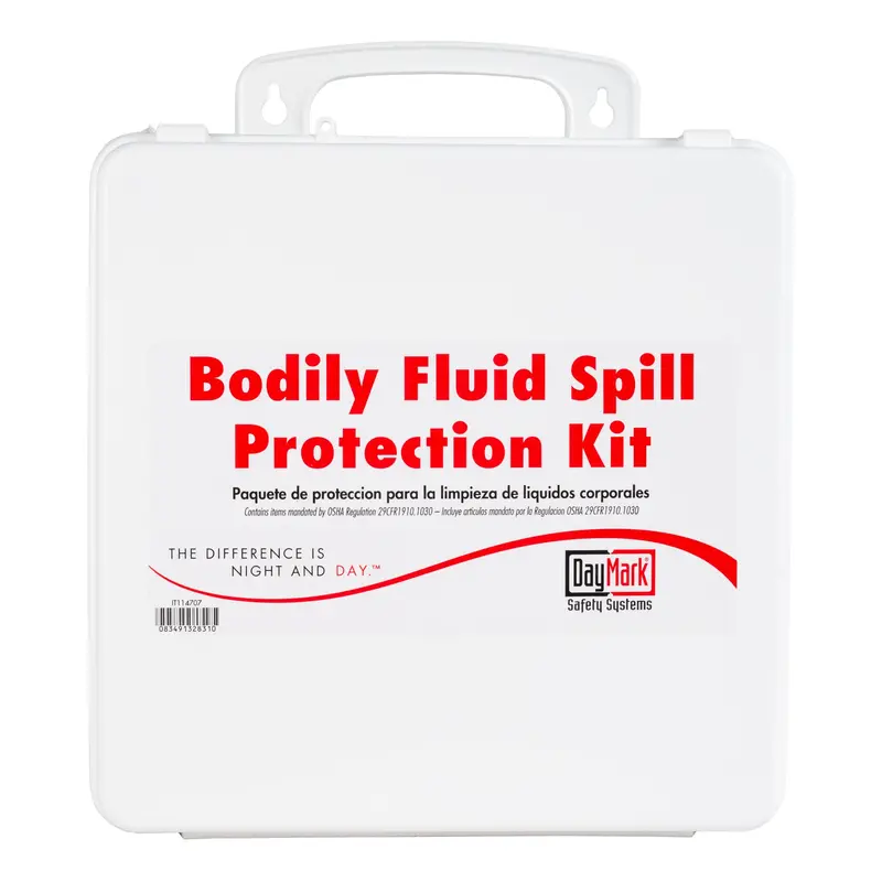 Bodily Fluid Spill Protection Kit With Red Z Identifier – Daymark 1