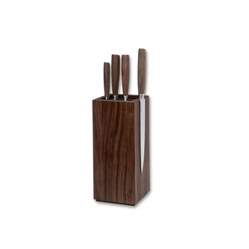 Boker Core 5-Piece Knife Block Set – Square Design 1