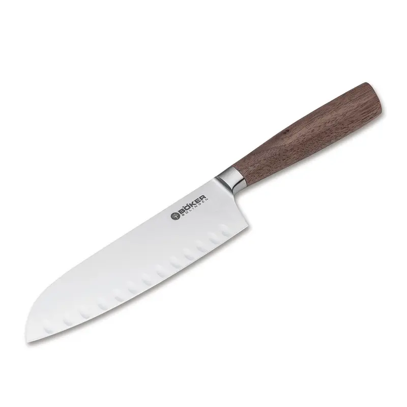 Boker Core 6.5-Inch Fluted Santoku Knife 1