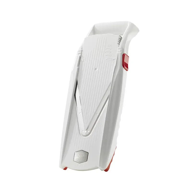 Borner Vpower Adjustable Mandoline Slicer In Sleek White 1