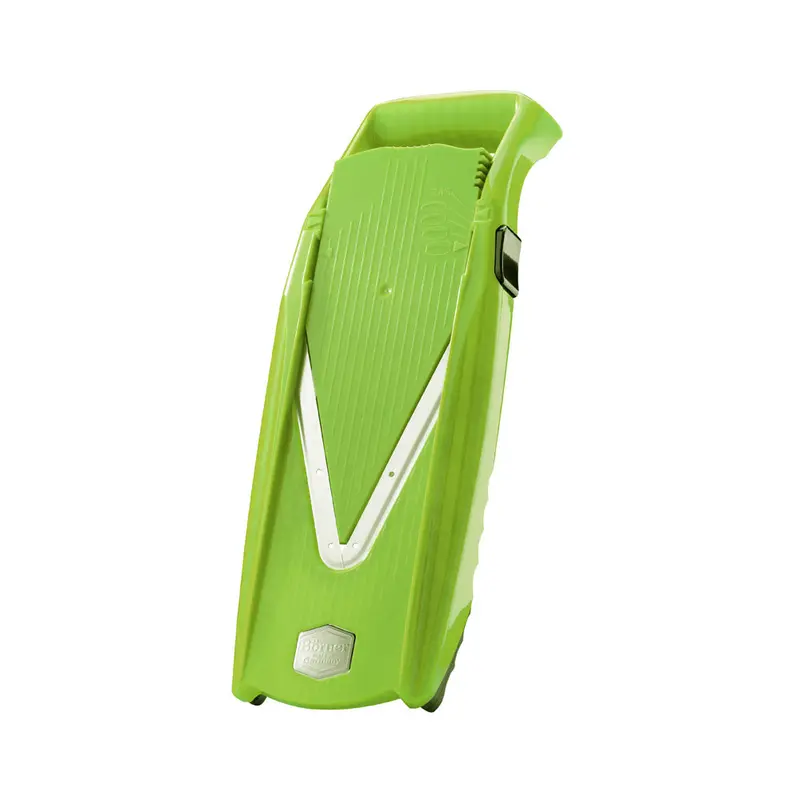 Börner Vpower Adjustable Mandoline Slicer – Vibrant Green Design 1