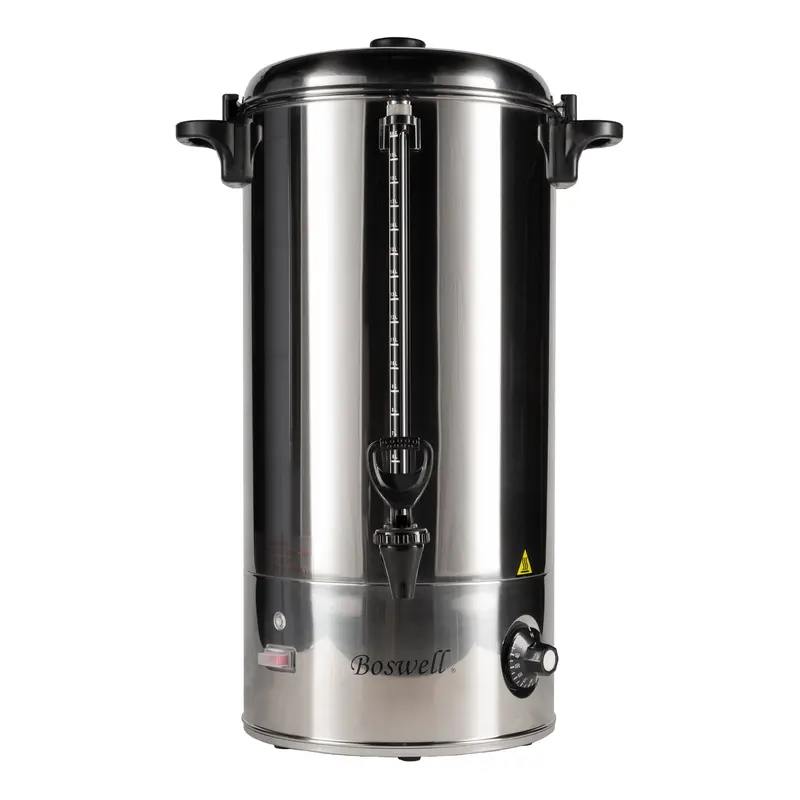 Boswell Pu200 Stainless Steel Hot Water Boiler – 100-Cup Capacity, 120V 1
