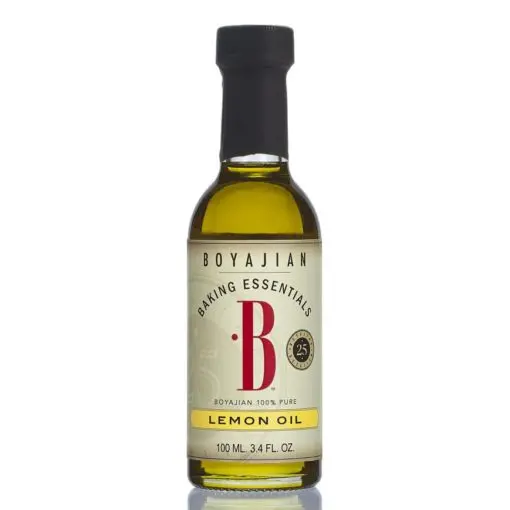 Boyajian Pure Lemon Oil – 12.7 Oz Glass Bottle (Fragile • Pickup Only) 1