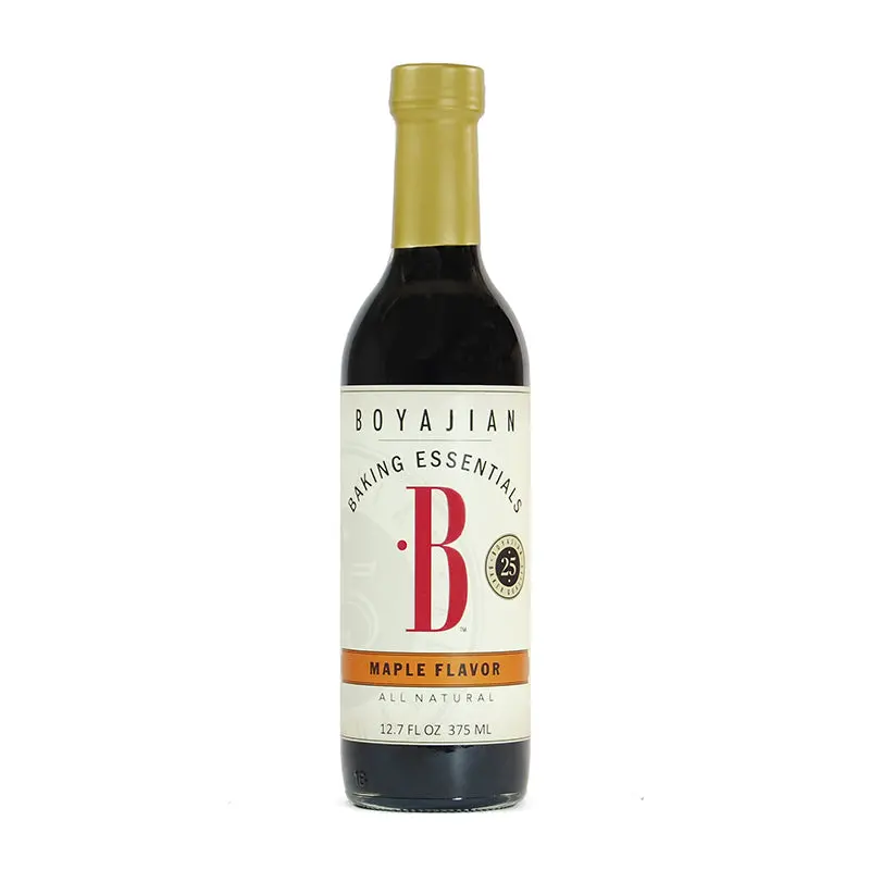 Boyajian Pure Maple Flavoring – 12.7 Oz Glass Bottle (Fragile | Pickup Only) 1