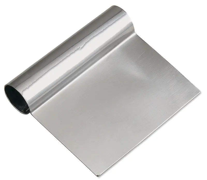 Browne 4.5" X 5" Dough Cutter With Durable Stainless Steel Handle 1