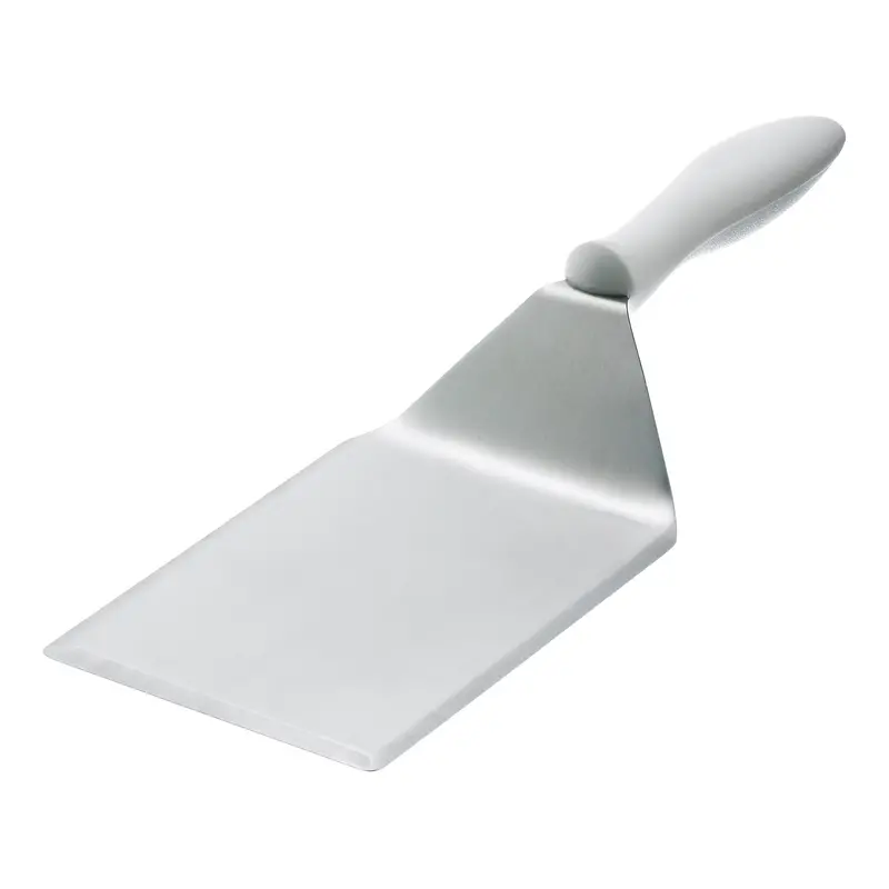 Browne 5" × 6" Beveled Turner With White Handle 1
