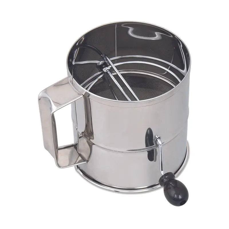 Browne 8-Cup Stainless Steel Flour Sifter 1