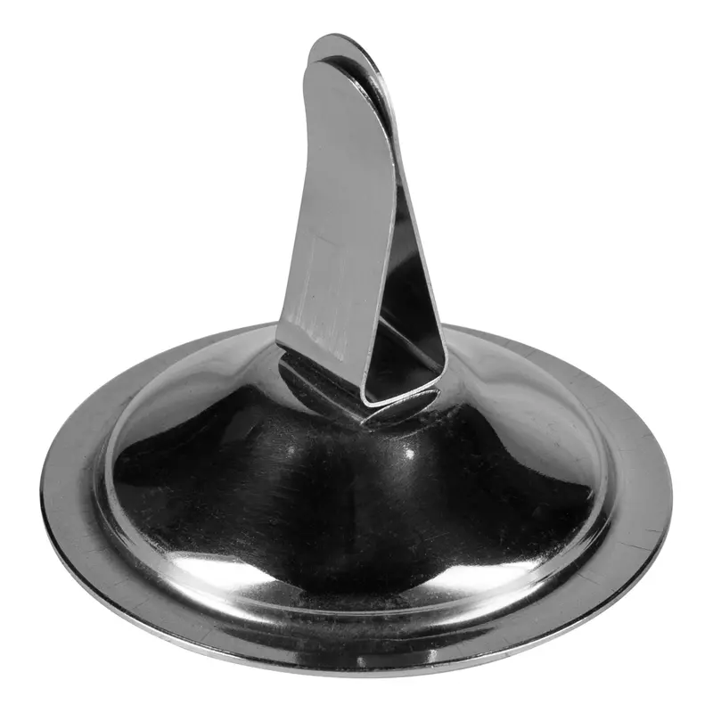 Browne Compact 2-Inch Stainless Steel Menu Or Card Clip 1
