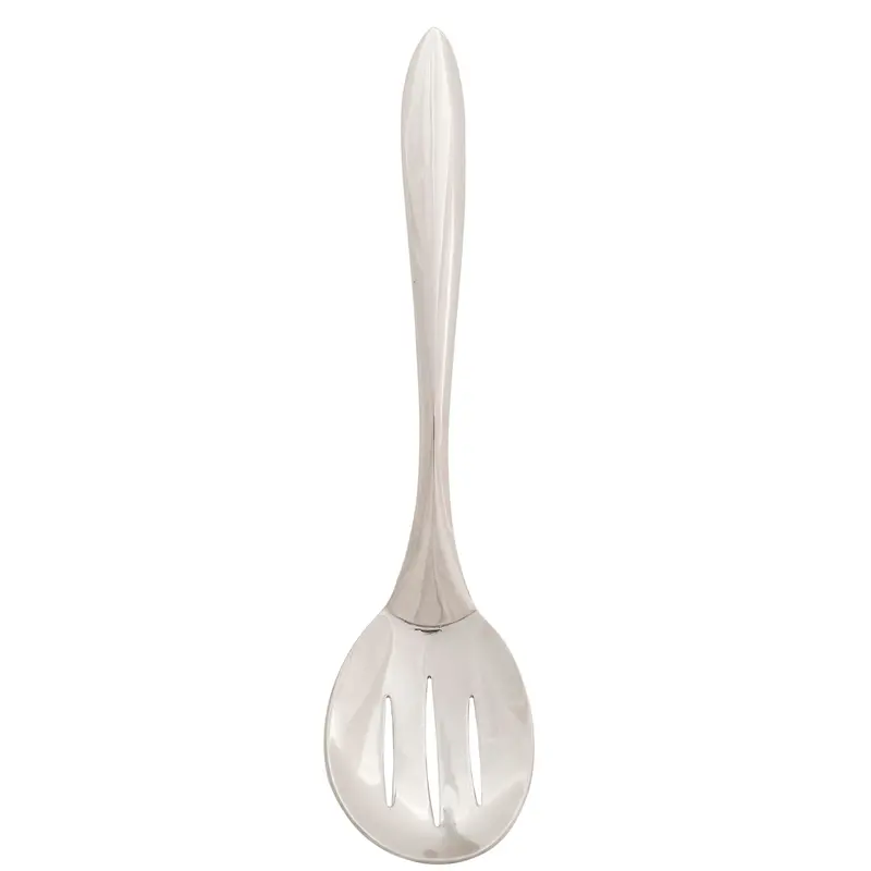 Browne Eclipse Slotted Spoon – Mirror-Finished Stainless Steel 1