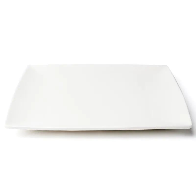 Browne Foundation 10.25 Inch White Square Coupe Plate – 36-Count 1