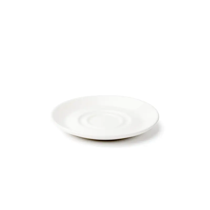 Browne Foundation 6-Inch Matching Saucers – White, 36-Count Set 1