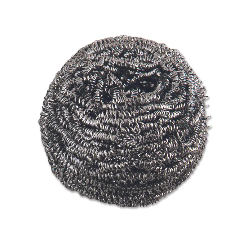 Browne Heavy-Duty Stainless Steel Dishwashing Sponge 1