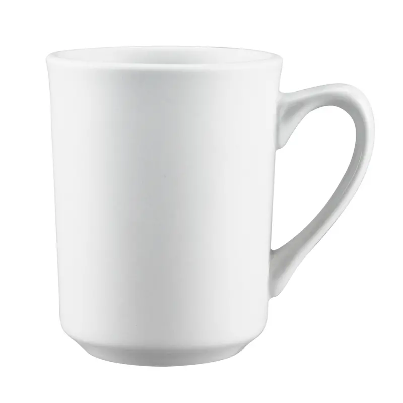 Browne Palm White Ceramic Coffee Mug – 36-Count Bulk Set 1